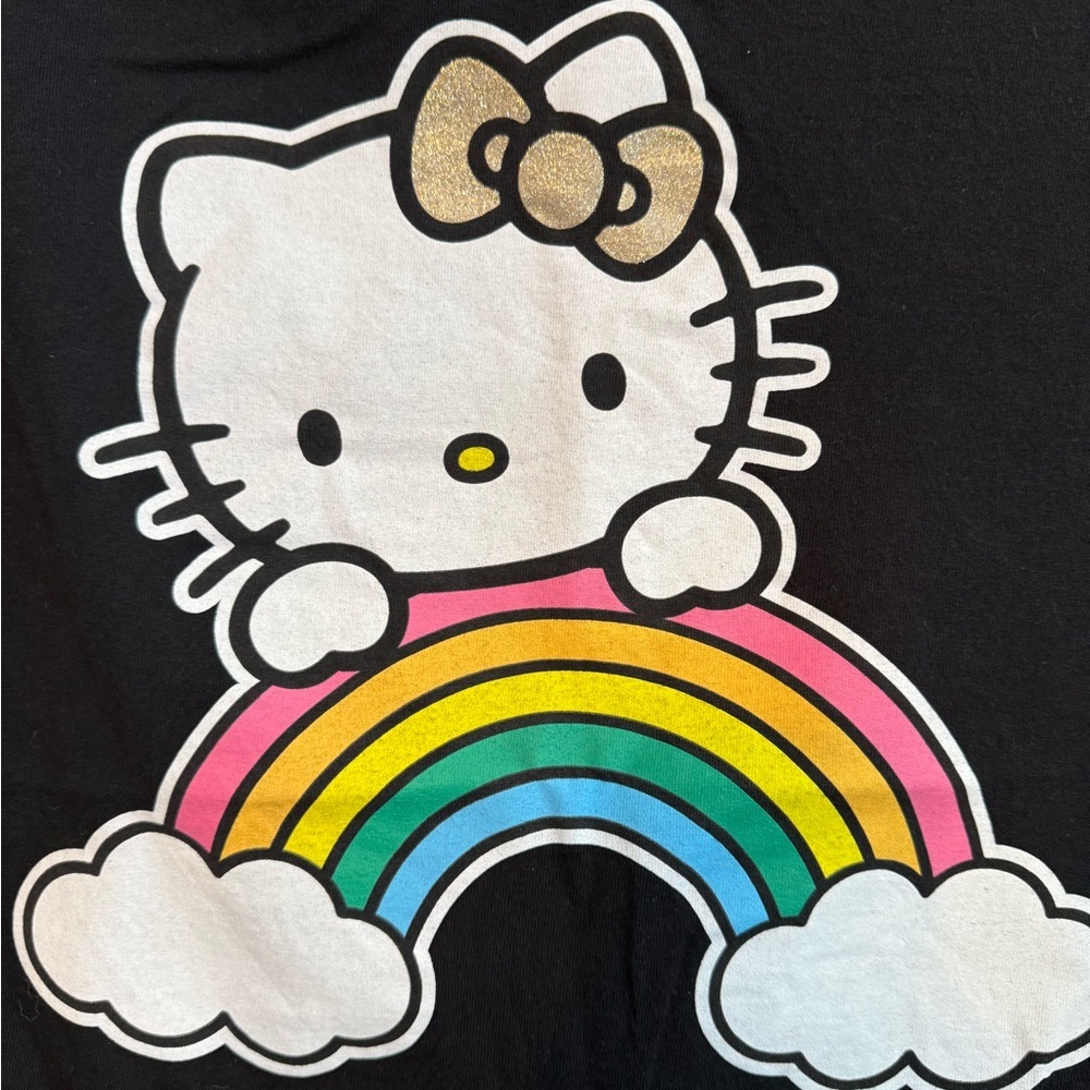 Hello Kitty Black T-Shirt - Picture 4 of 6